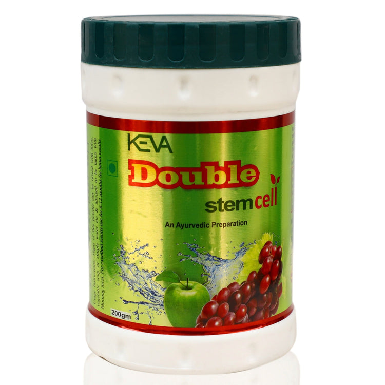 Uniherbs India Powder Keva Double Stem Cell Powder : Anti Aging, Boosts Repair and Regeneration of Cells, Improve Vitality, Supports Brain and Neural Health (200 grams)