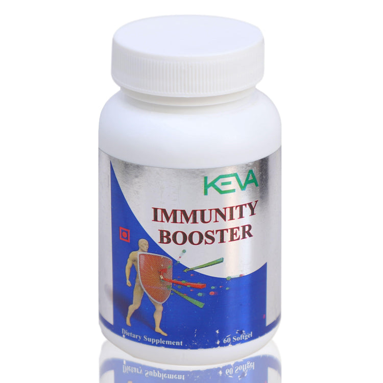Uniherbs India Softgels Keva Immunity Booster Softgels : Enriched with Multivitamins, Folic Acid, Essential Minerals, Supports Overall Health and Vitality (60 Softgels)