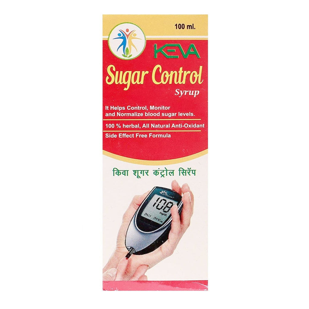 Uniherbs India Syrup Keva Sugar Control Syrup : Helps to Control and Normalise Blood Sugar Levels, Antioxidant, Antibacterial, NO SIDE EFFECTS (100 ml)