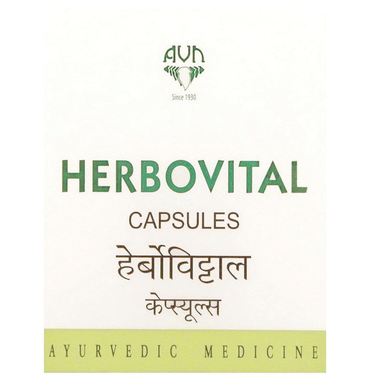 Uniherbs India Tablets AVN Herbovital Capsules : Remedy for Male Infertility, Male Stamina Increase, Increase Sperm Count (100 Capsules)