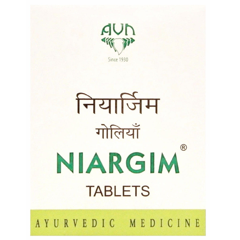 Uniherbs India Tablets AVN Niargim Tablets : Effective against Migraine and Tension Headaches, Headaches due to Depression (100 Tablets)