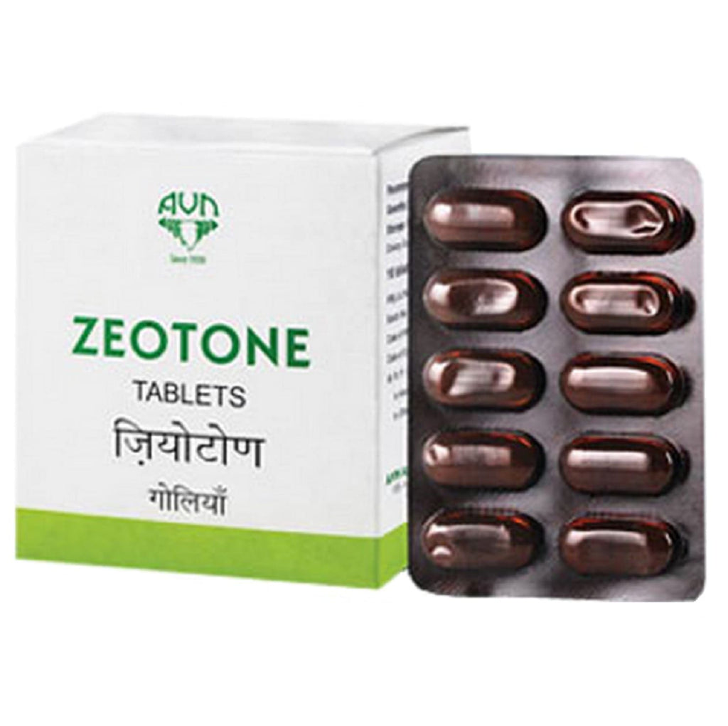 Uniherbs India Tablets AVN Zeotone Tablets : Very Useful in Osteo-Arthritis, Body Pain, Muscle Pain, Joints Pain, Shoulder Dislocation Pain,Strengthening Bones (100 Tablets)