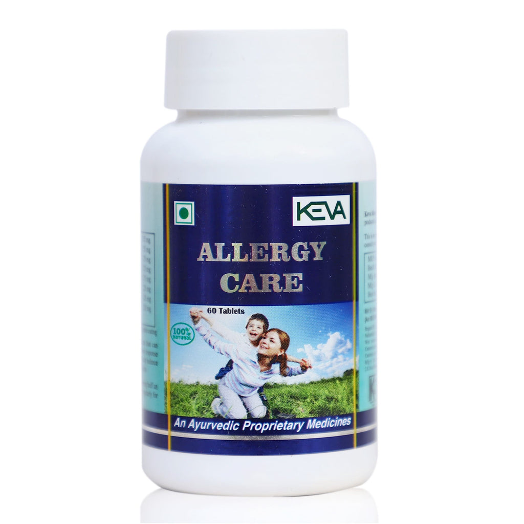 Uniherbs India Tablets Keva Allergy Care Tablets : Helps to Protect from All Types of Allergies, Reduce Inflammation (60 Tablets)