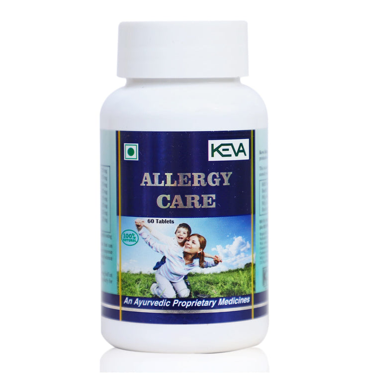 Uniherbs India Tablets Keva Allergy Care Tablets : Helps to Protect from All Types of Allergies, Reduce Inflammation (60 Tablets)