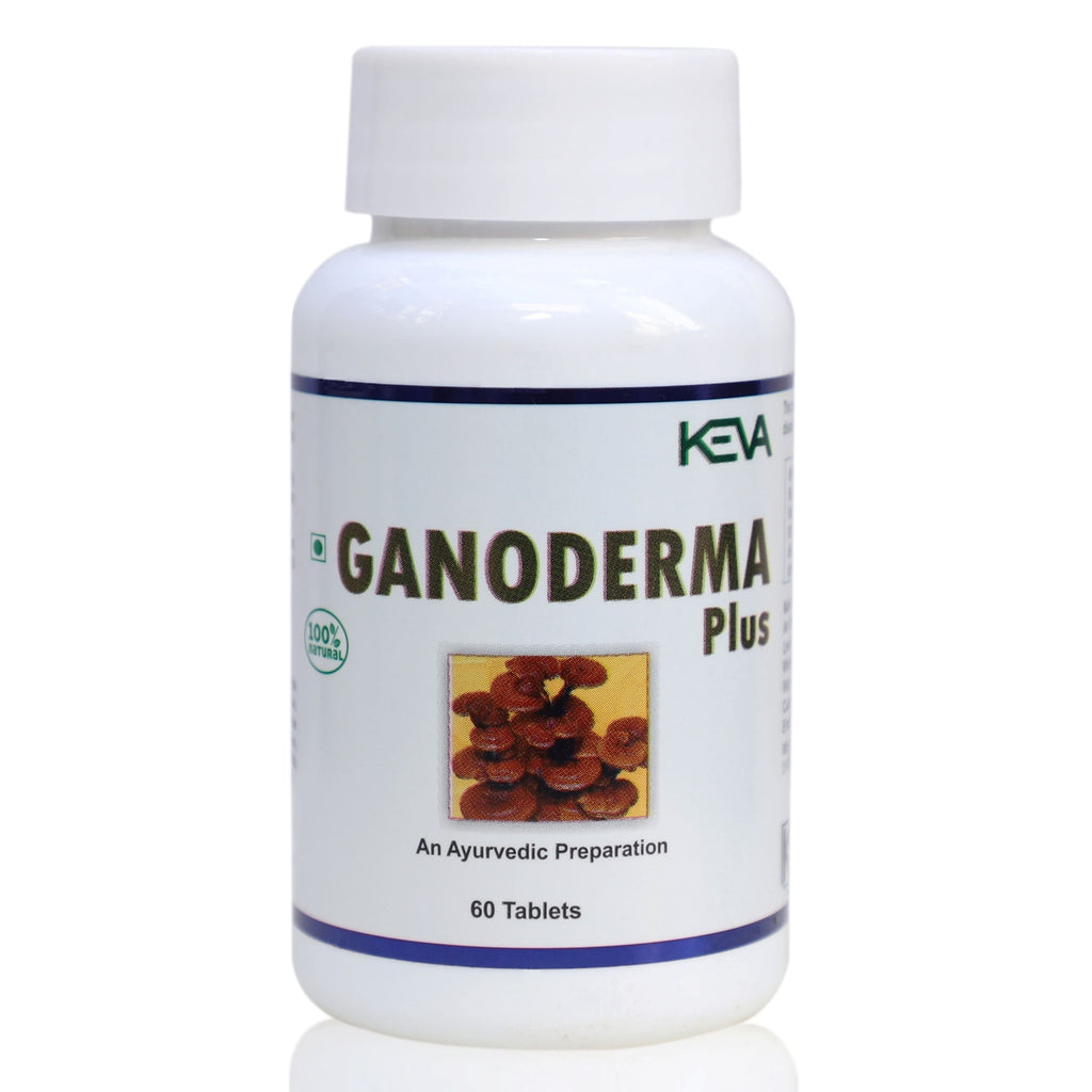 Uniherbs India Tablets Keva Ganoderma Plus Tablets : Promotes Natural Immune System, Improves Vitality, Digestive System, Regulates Endocrine System (60 Tablets)