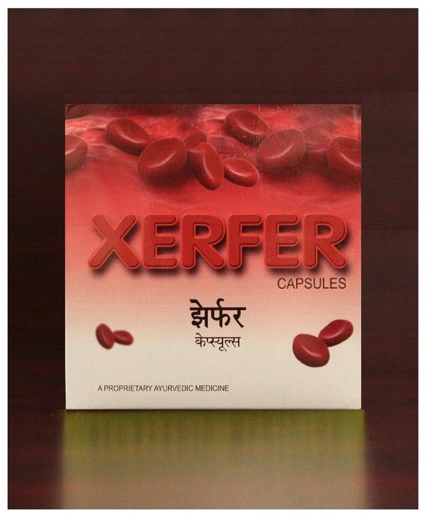AVN Xerfer Capsules : Helps in Anaemia, Improves Haemoglobin Level, Increase Red Blood Cells (RBC) Counts (120 Capsules)